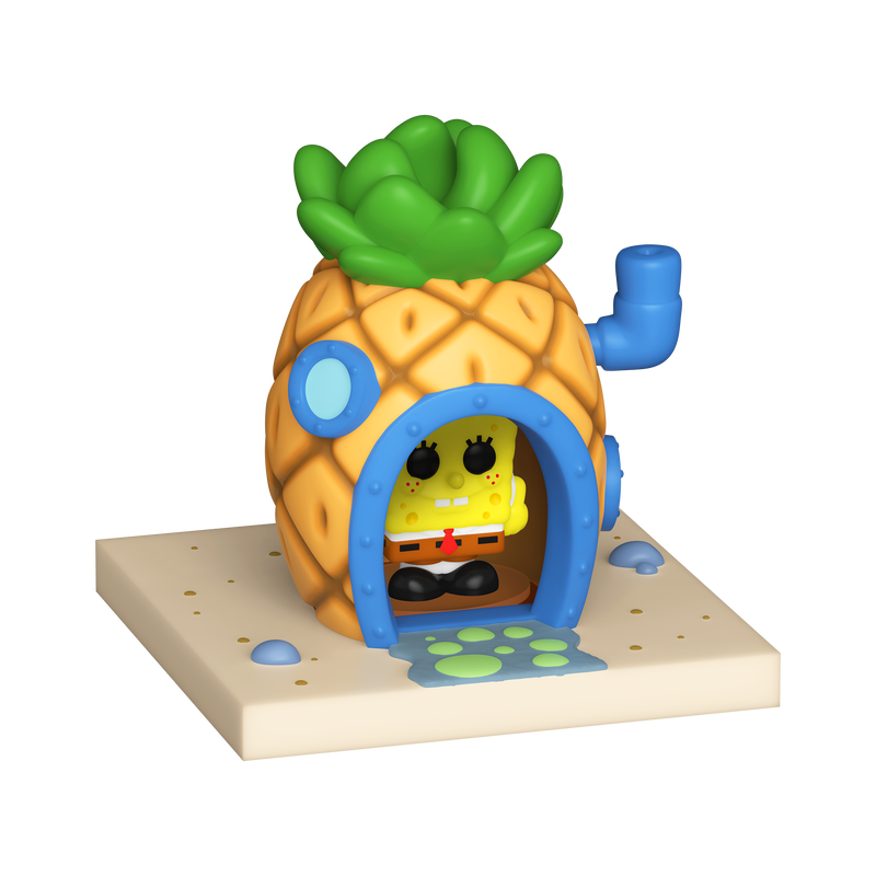 【2024新春福袋】 Bitty Pop! Towns SpongeBob and Pineapple House | Funko コミック・アニメ