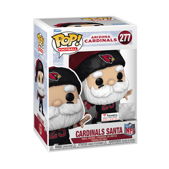 Pop! Cardinals Santa (Throwing), Image 2