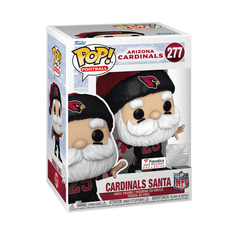 Pop! Cardinals Santa (Throwing), , hi-res view 2