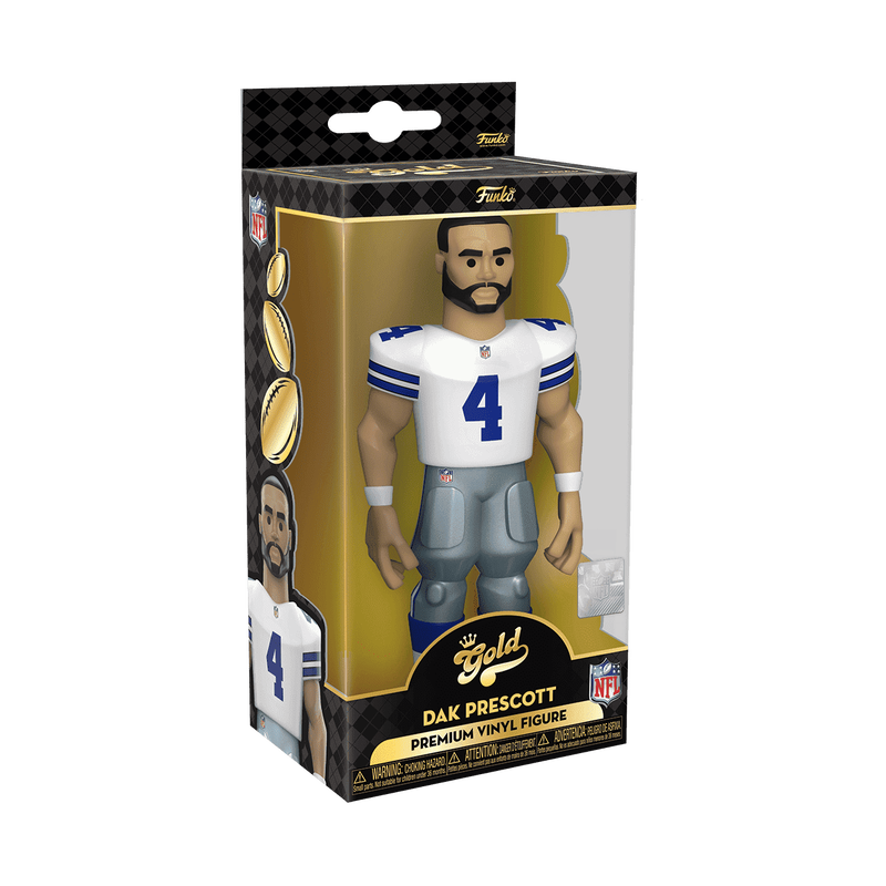 Vinyl GOLD 5" Dak Prescott - Cowboys, , hi-res view 2