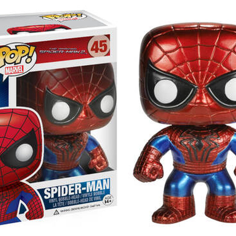 Spiderman 2 - Metallic Spiderman HTOY, , hi-res view 1