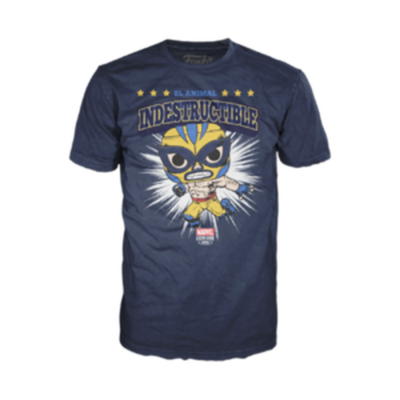 N4S Adult Pocket POP&Tee:MrvlLucha-Wolverine(T-Shirt), , hi-res view 1