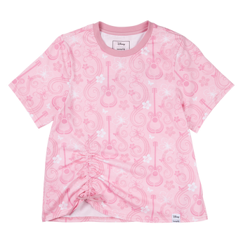 Hannah Montana Drawstring Hem All-Over Print Unisex Tee, Image 1