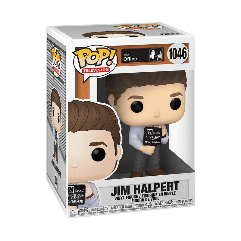 Pop! Jim Halpert with Nonsense Sign, , hi-res view 2