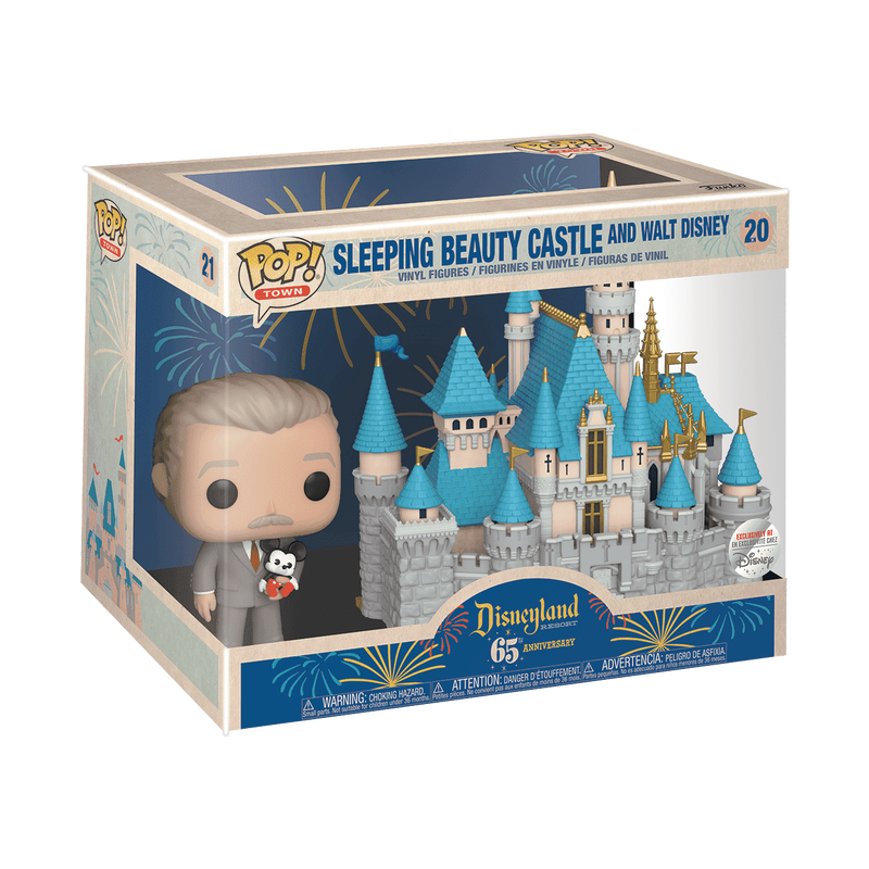 POP Town: Disneyland 65- Castle w/Walt (DIS), , hi-res view 1