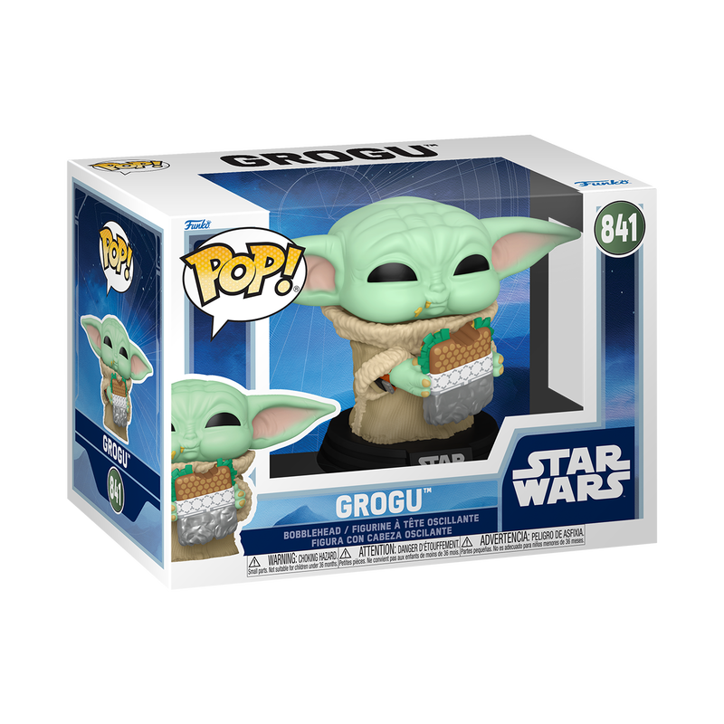 Pop! Grogu with Sandwich, , hi-res view 2