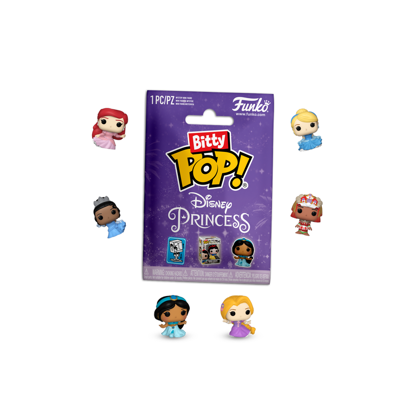 Bitty Pop! Singles Disney Princess 12-Pack Polybag, , hi-res view 1