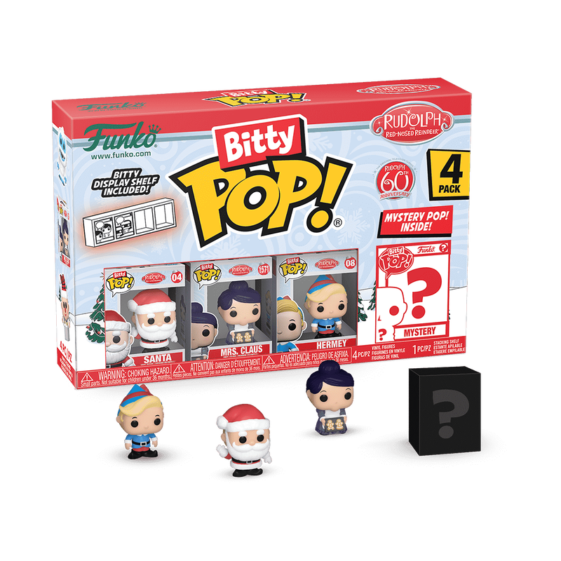 Bitty Pop! Rudolph the Red-Nosed Reindeer 4-Pack Series 4, , hi-res view 1