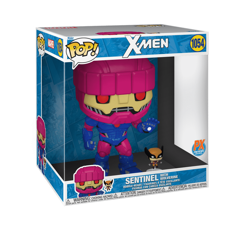 Pop Jumbo Sentinel with Wolverine
