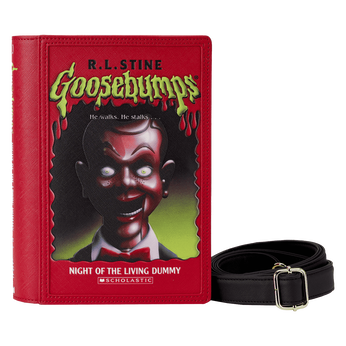 Goosebumps Slappy Book Cover Crossbody Bag, Image 1