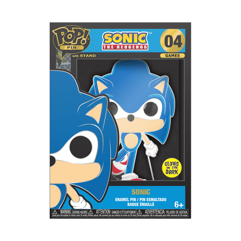 Pop! Pin Sonic (Glow), , hi-res view 1
