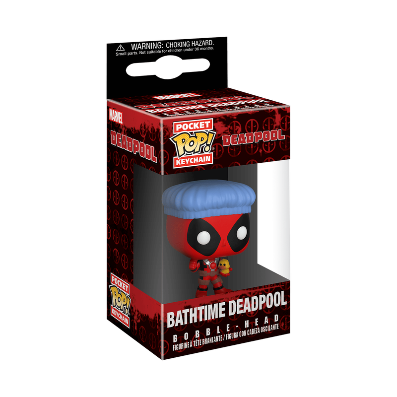 Pop! Keychain Bathtime Deadpool, , hi-res view 2