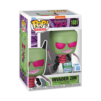 Pop! Invader Zim with Irken PAK Legs with Pop! Protector, Image 2