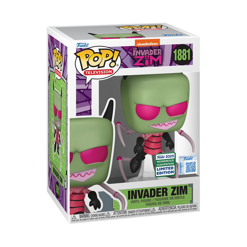 Pop! Invader Zim with Irken PAK Legs with Pop! Protector, , hi-res view 2