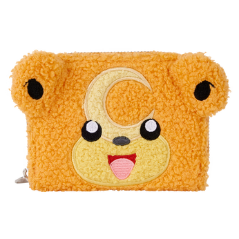 Pokémon Teddiursa Limited Edition Sherpa Cosplay Zip Around Wallet, Image 1