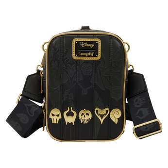 Disney Villains Exclusive Black & Gold Sling Crossbody Bag, , hi-res view 1