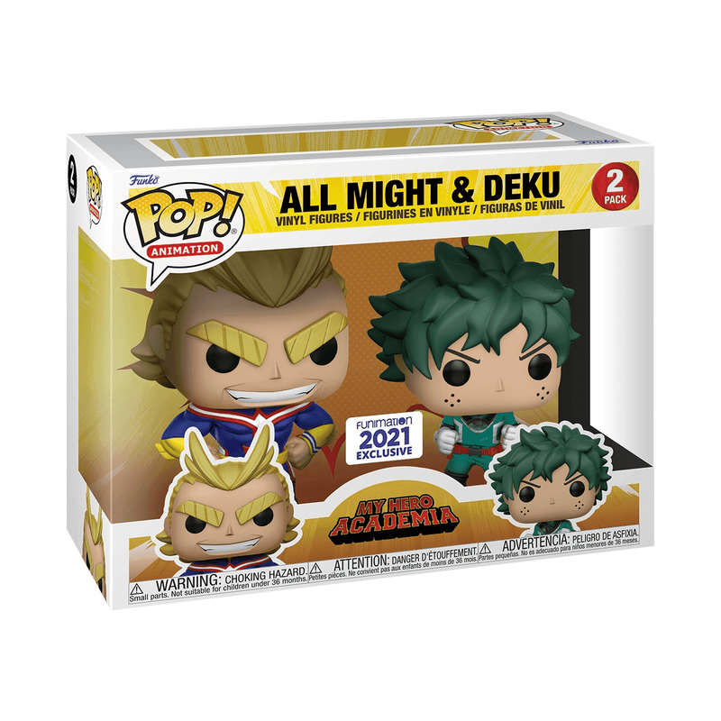 Pop! All Might & Deku - 2 Pack, , hi-res view 1