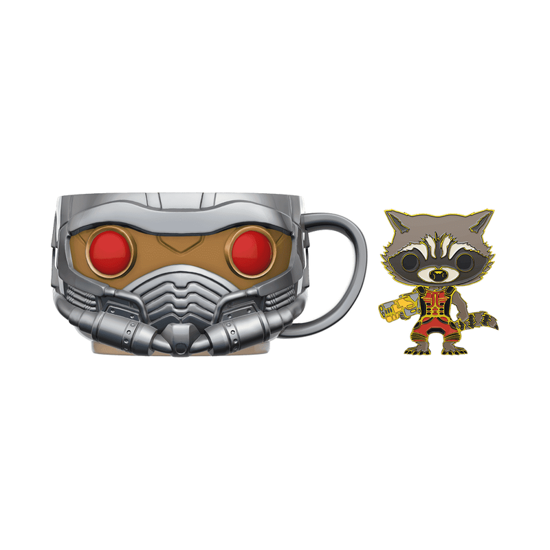 Pop! Mug & Pin Star-Lord & Rocket, , hi-res view 1