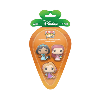 Pocket Pop! Easter Jasmine, Rapunzel, Ariel 3-Pack, Image 1