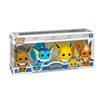 Pop! Eevee Evolution 4-Pack, Image 2
