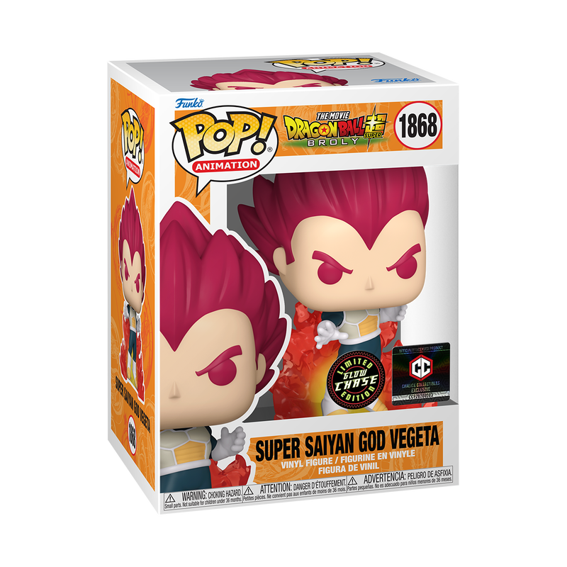 Pop! Super Saiyan God Vegeta with Aura, , hi-res view 4