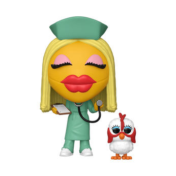 Pop! & Buddy Janice with Chicken, Image 1