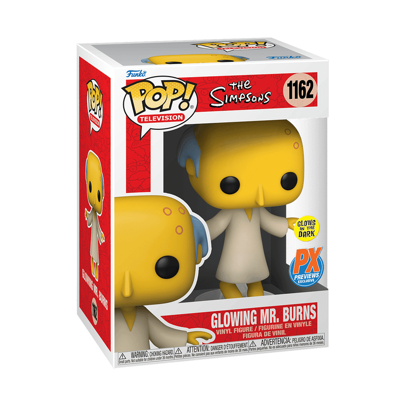 POP Animation:Simpsons- Glowing Mr.Burns(rdoctv) w/CH, , hi-res view 1