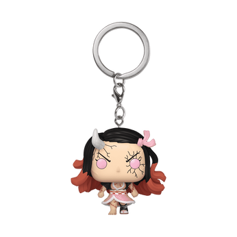 Pop! Keychain Nezuko Kamado (Demon Form),  Pop! Keychain Nezuko Kamado (Demon Form), Image 1
