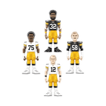Vinyl GOLD 12" Pittsburgh Steelers 4-Pack, , hi-res view 1