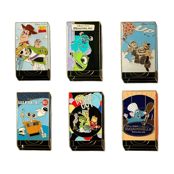 Pixar VHS Tapes Blind Box Pin, Image 2