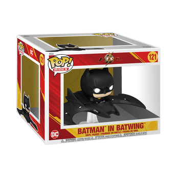 Pop! Rides Super Deluxe Batman in Batwing, Image 2