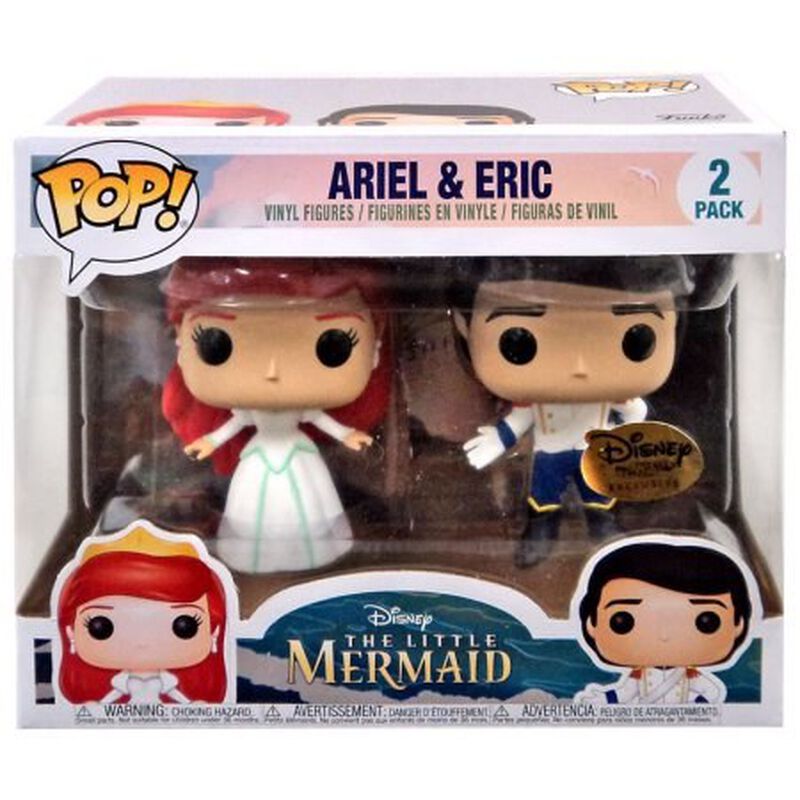 Pop! Ever After Castle- POP- 2 Pack- Ariel&Eric, , hi-res view 1