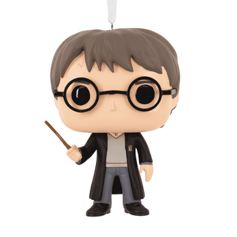 Harry Potter with Wand Holiday Ornament, Image 1