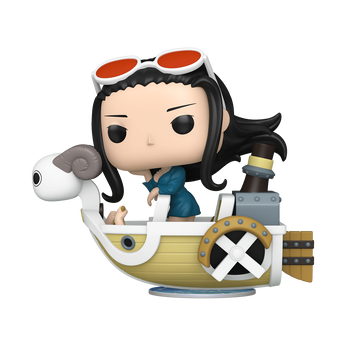 Pop! Rides Deluxe Nico Robin with Mini Merry II, Image 1