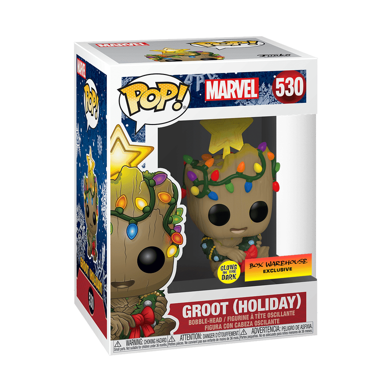 POP Marvel: Holiday- Christmas Groot(GW), , hi-res view 1