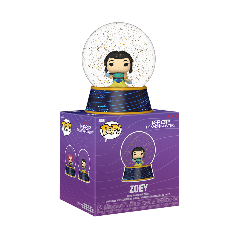 Zoey Mini Glitter Globe, , hi-res view 2