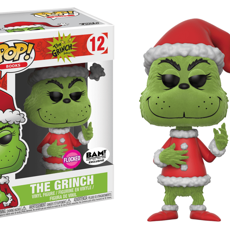 The Grinch (Santa Grinch) (FLOCKED), , hi-res view 1