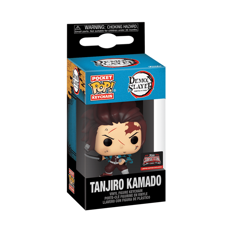 Pop! Keychain Tanjiro Kamado with Battle Wounds, , hi-res view 2