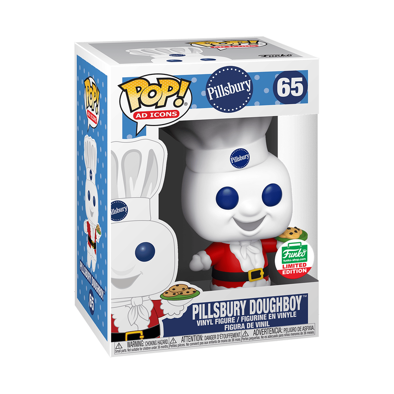 POP Ad Icons: Pillsbury Doughboy w/ Santa Coat, , hi-res view 1