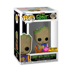 Pop! Groot With Cheese Puffs (Flocked), , hi-res view 2