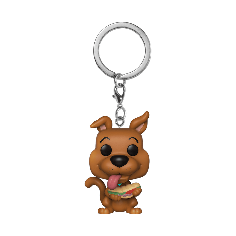 POP Keychain: Scooby Doo- Scooby Doo w/ Sandwich, , hi-res view 2