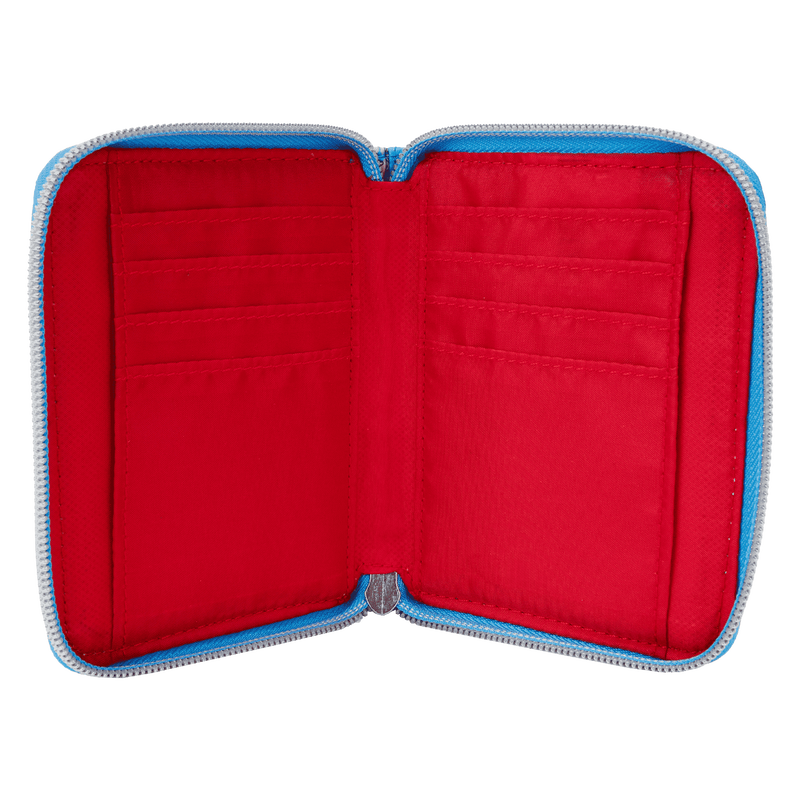 One Piece Straw Hat Crew Zip Around Wallet, , hi-res view 2