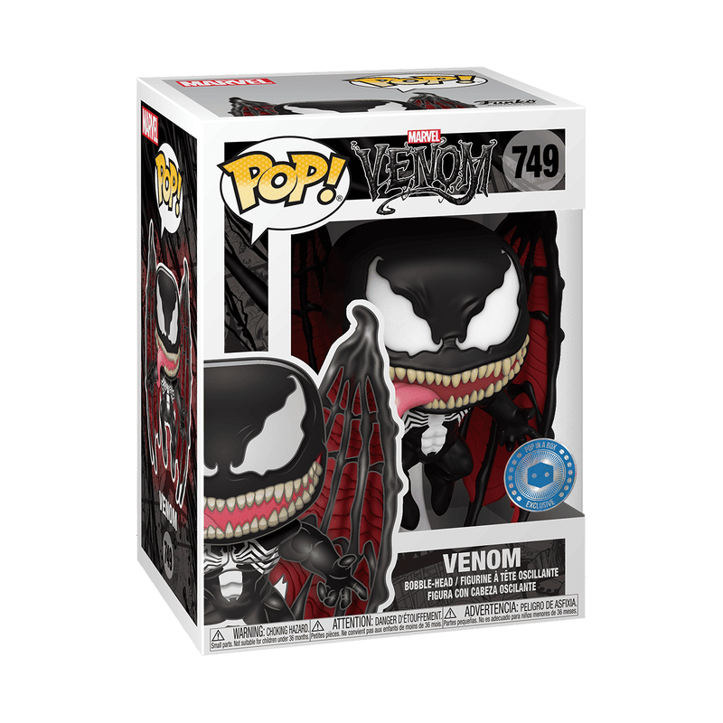 POP Marvel: Venom- Venom (w/ Wings) w/Chase(GW), , hi-res view 1