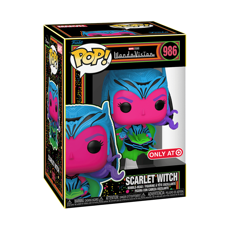 Pop! Scarlet Witch (Black Light), , hi-res view 2