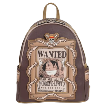 One Piece Wanted Poster Mini Backpack, Image 1