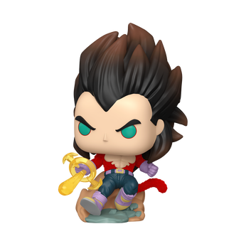 Pop! Super Saiyan 4 Vegeta (Flocked), Image 1