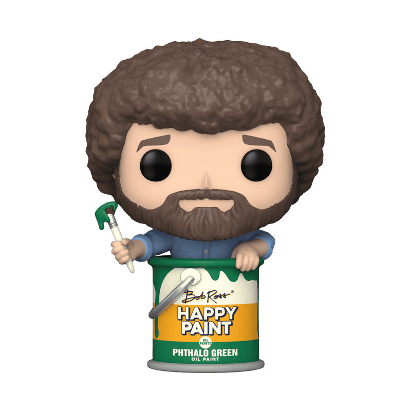 Pop! Bob Ross and Paint Can (Digital Pop! Release), , hi-res view 2