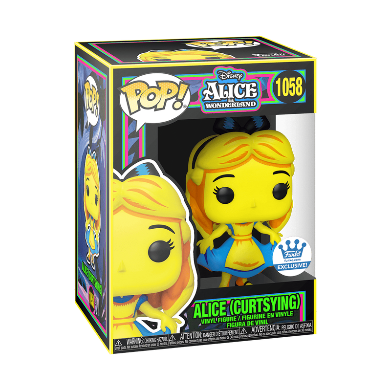 Pop! Alice Curtsying (Black Light), , hi-res view 3
