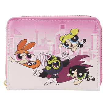 Powerpuff Girls Vs Mojo Jojo Zip Around Wallet, Image 1