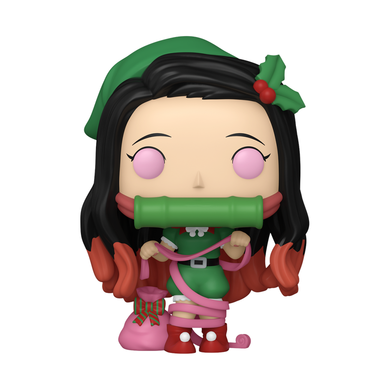 Pop! Plus Nezuko Kamado (Holiday Outfit), , hi-res view 1